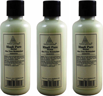 

Khadi Pure NATURAL ALOE VERA MOISTURIZER LOTION(600 ml)
