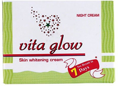 

Vita Glow Skin Whitening & Fairness Night Cream (Made In TIBET)(30 g)