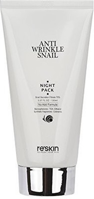

Reskin Anti Wrinkle Snail Night Pack - Contain 70% Of Snail Secretion Filtrate(200 g)