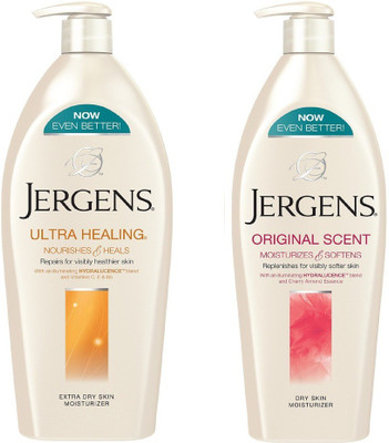 

Jergens Ultra healing and Original Scent Moisturizers Body Lotion(800 ml)