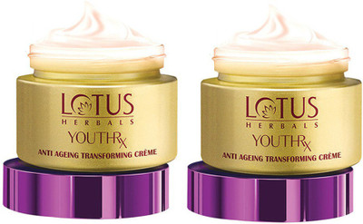 

Lotus Herbals Youthrx Anti Ageing Tranforming Creme SPF 25 Pa+++ Preservative Free(50 g) (50 g)(100 g)