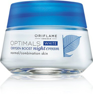 Oriflame Sweden Optimals White Oxygen Boost Night Cream Normal Combination Skin(50 ml) available at flipkart for Rs.649