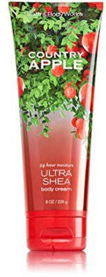 

Bath & Body Works country apple body cream - ultra shea triple moisture body cream lotion - large(240 ml)