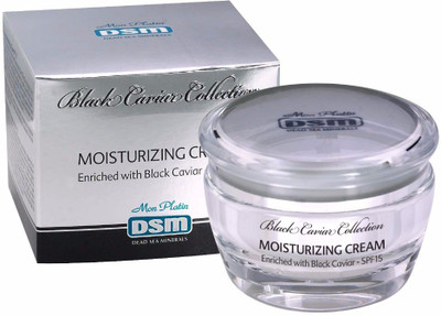 

Dead Sea Minerals Moisturizing Cream Enriched with Black Caviar SPF-15(50 ml)