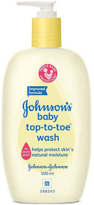Johnson's Top-To-Toe Wash Help Protect Skin's Natural Moisture(500 ml)