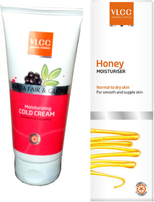 

VLCC Honey Moisturiser & Cold Cream(210 ml)