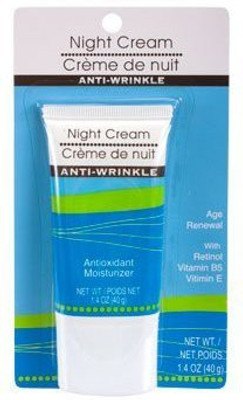 

Night Cream Anti-aging- Tube, Anti-wrinkle Retinol , Moisturizing With Vitamin E & Vitamin B5 (pack Of 3)(40 g)