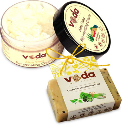 

Veda Essence Natural Veda Herbal Anti Wrinkle and Soap Combo(100 g)