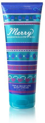 

Bath & Body Works Bath Body Works Merry Marshmallow Kiss Triple Moisture Body Cream(240 ml)