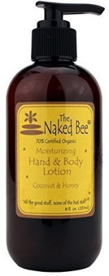 

The Naked Bee Naked Bee Coconut & Honey Hand & Body Lotion with Pump, 8 oz(236.56 ml)