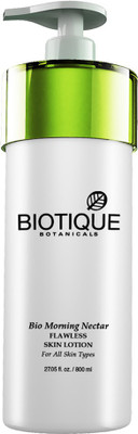 

Biotique Bio Morning Nector Flawless Skin Lotion For All Skin Types(800.0 ml)