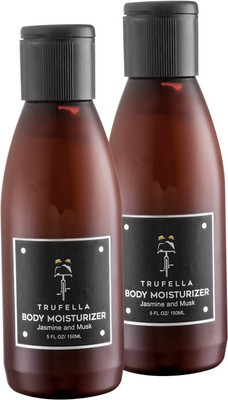 

Trufella Jasmine & Musk Body Moisturizer - Pack of 2 - 300mL(300 ml)