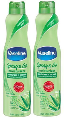 

Vaseline Spray Go Aloe Fresh, s (Pack of 2)(195 ml)