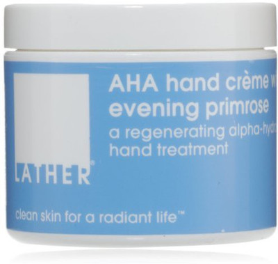 

Lather AHA Hand Crème with Evening Primrose, - Jar(120 ml)