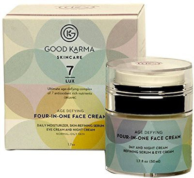 

Live Wise Naturals Skin Refining Face Serum, Eye Cream, Day & Night Cream. Four Anti-aging Product In One Jar(50 ml)