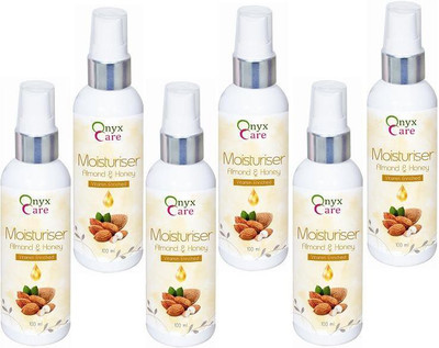 

Onyx Care Almond & Honey Moisturiser (Vitamin Enriched) (Pack of 6pc 100 ml each)(600 ml)
