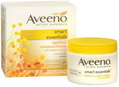 

Aveeno Active Naturals Smart Essentials Nighttime Moisture Infusion With Vitamins A C & E(48 g)