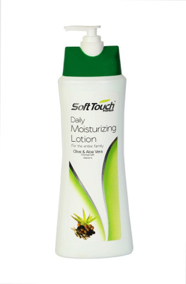 

Soft Touch Daily Moisturizing Lotion OLIVE & ALOE VERA WITH VITAMIN E(500 ml)