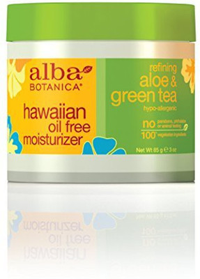 

Alba Botanica Hawaiian, Aloe & Green Tea Oil-Free Moisturizer (Pack of 2)(85 ml)