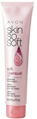 

Avon Skin So Soft Soft & Sensual +Argan Replenishing Hand Cream(102 ml)