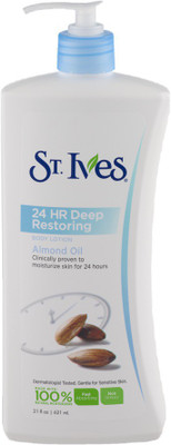 

St. Ives 24h Deep restoring almond Oil Body Lotion(621.0 ml)