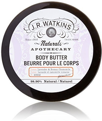

J R Watkins natural body butter, lavender & roman chamomile, 6 ounce(180 ml)