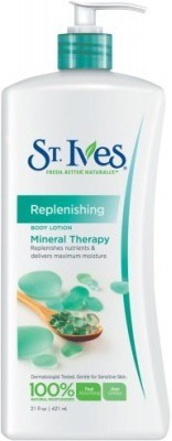 

St. Ives Replenishing Mineral Therapy Body Lotion (Made In U.S.A)(621 ml)