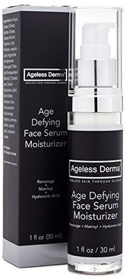 

Ageless Derma Defying Face Serum Moisturizer With Sodium Hyaluronate And Peptides(30 ml)