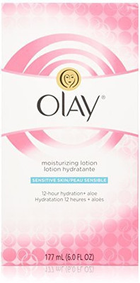 

Olay Moisturizing Lotion, Sensitive Skin, - (Pack of 2)(180 ml)