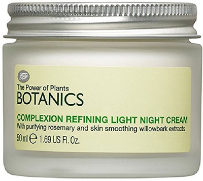 Boots Botanics Complexion Refining Light Night Cream(50.7 ml)