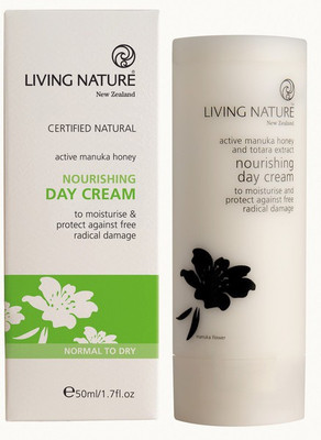

Living Nature Nourishing Day Creme with Manuka Honey and Totara Extract(50 ml)