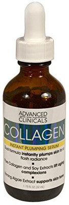 

Advanced Clinicals Collagen Instant Plumping Serum For Fine Line And Wrinkles(52 ml)