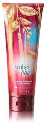 

Bath & Body Works Bath Body Works Amber Blush Triple Moisture Body Cream(240 ml)