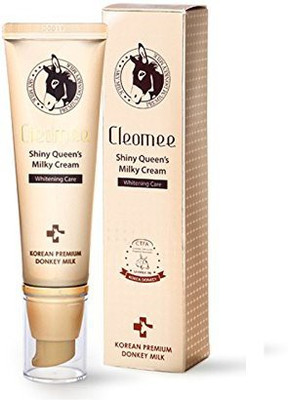 

Cleomee Shiny Queen Milky Cream , 66% Donkey Milk, Skin Care,make-up Effect,whitening,moisturizing(50 ml)