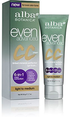 

Alba Botanica Even Advanced, CC Cream Light To Medium(51 ml)