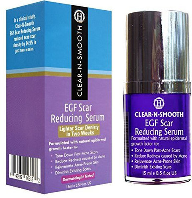 

Clear N Smooth Egf Scar Reducing Serum: Acne Scar Removal & Acne Spot Treatment(15 ml)
