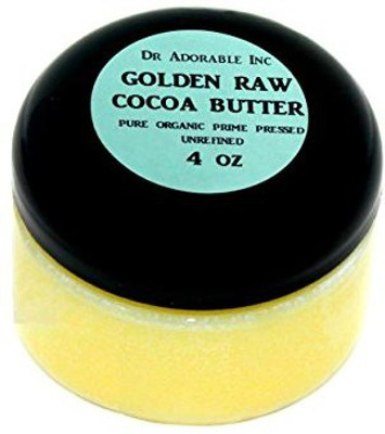 

Dr Adorable COCOA BUTTER ORGANIC RAW Grade A PRIME PRESSED UNREFINED 4 OZ(295 g)