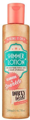 

Dirty Works Bling It On shimmer Lotion Glamour & Sparkle(200 ml)