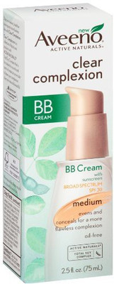 

Aveeno Facial Moisturizers Clear Complexion Bb Cream - Medium(75 ml)