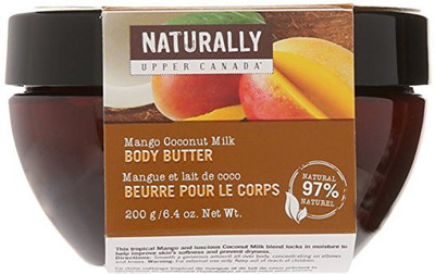 

Upper Canada Soap Naturally Body Butter Mango Coconut Milk(200 g)
