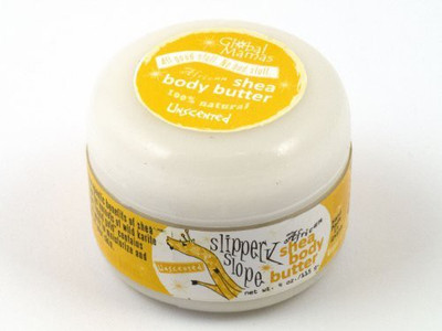 

Global Mamas Slippery Slope Shea Body Butter Skin Care Fair Trade Unscented(115 g)