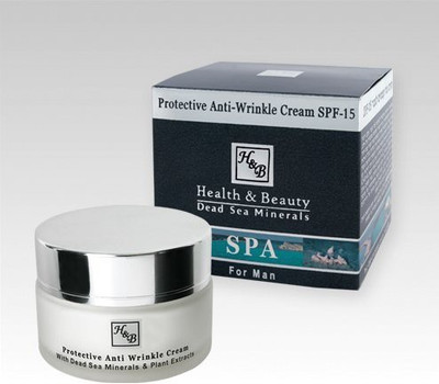 

H&b Dead Sea Protective Anti-wrinkle Cream For Men Spf-15(200 g)