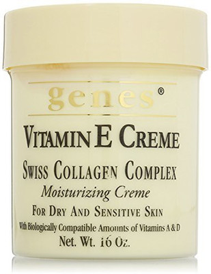

Genes vitamin e creme for dry and sensitive skin(480 ml)
