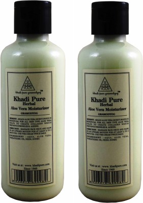 

Khadi Pure NATURAL ALOE VERA MOISTURIZER LOTION(400 ml)