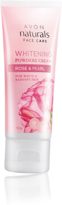 

Avon Naturals Whitening Powdery Cream -Rose & Pearl(50 g)