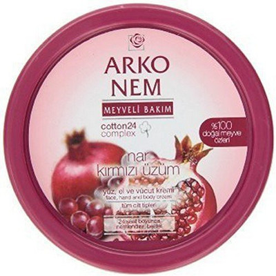 

Arko Nem Pomegranate & Red Grape Face Hand & Body Cream(150 g)