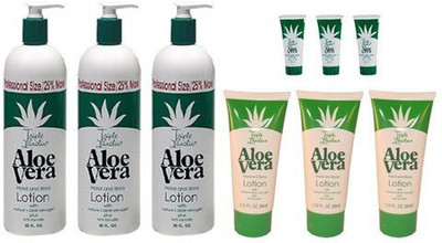 

Triple Lanolin Aloe Vera Combo Hand & Body Lotion *contains 3- Bottle, 3-2.25 & 3- .75 Tubes(600 ml)