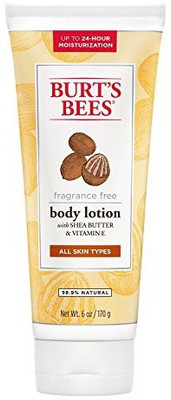

Burt's Bees Shea Butter and Vitamin E Body Lotion - Fragrance Free(180 ml)