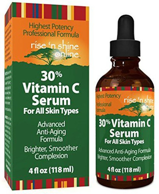 

Rise 'n Shine Online 30% Vitamin C Serum With Hyaluronic Acid(118 ml)
