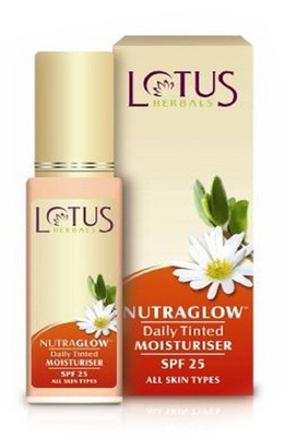 

Lotus Nutraglow Daily Tinted Moisturiser SPF 25-Hazelnut Star T3(50 ml)
